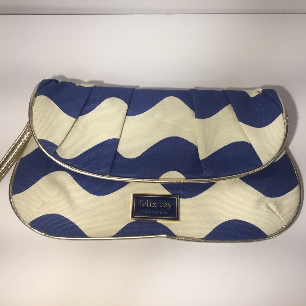 [Felix Rey for Target] clutch purse wristlet blue